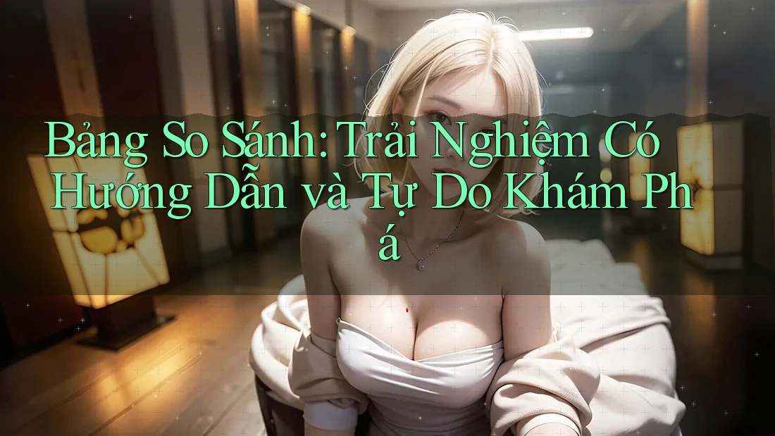 Bảng So Sánh: Trải Nghiệm Có Hướng Dẫn và Tự Do Khám Phá Bảng So Sánh: Trải Nghiệm Có Hướng Dẫn và Tự Do Khám Phá