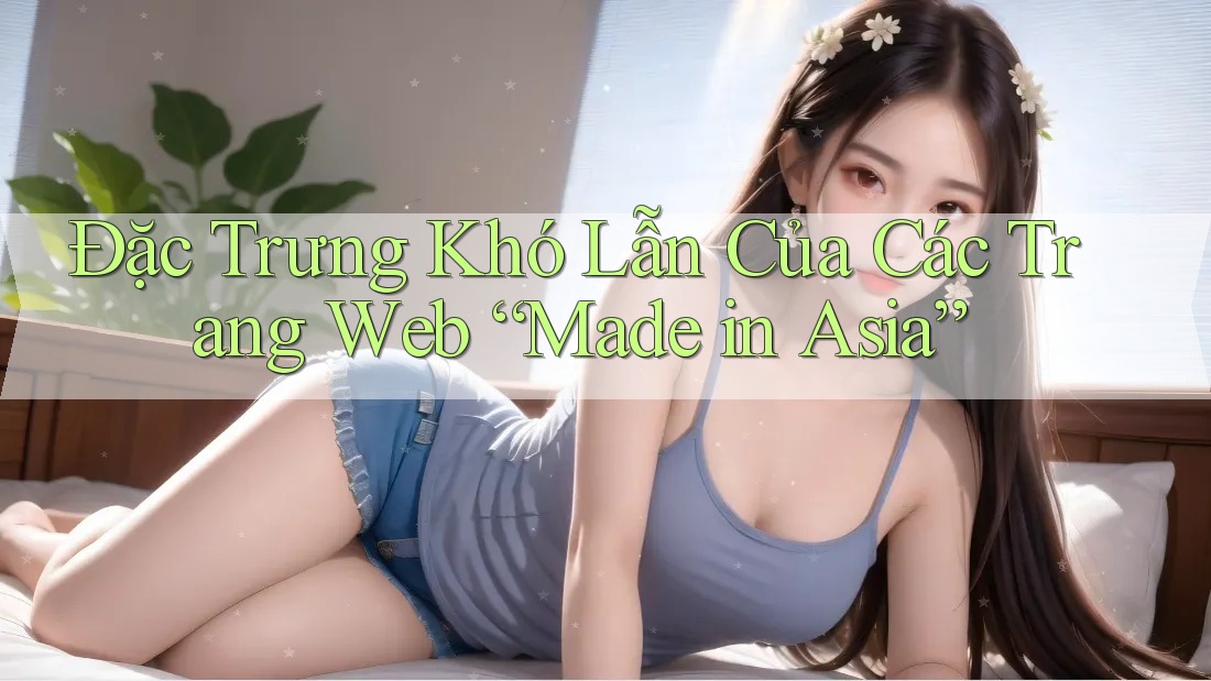 Đặc Trưng Khó Lẫn Của Các Trang Web “Made in Asia” Đặc Trưng Khó Lẫn Của Các Trang Web “Made in Asia”