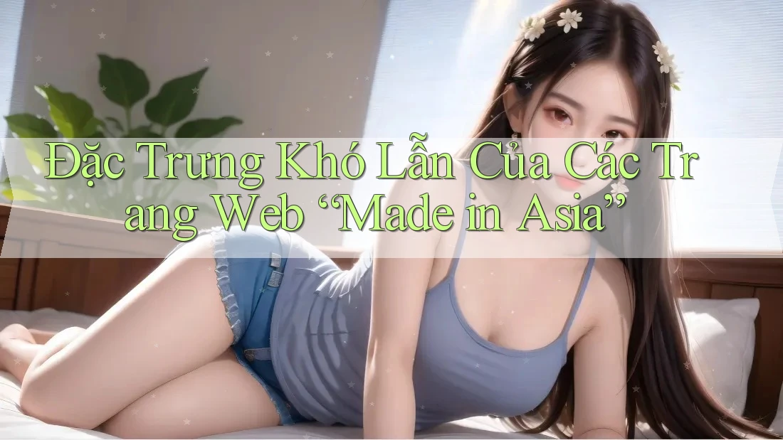 Đặc Trưng Khó Lẫn Của Các Trang Web “Made in Asia”