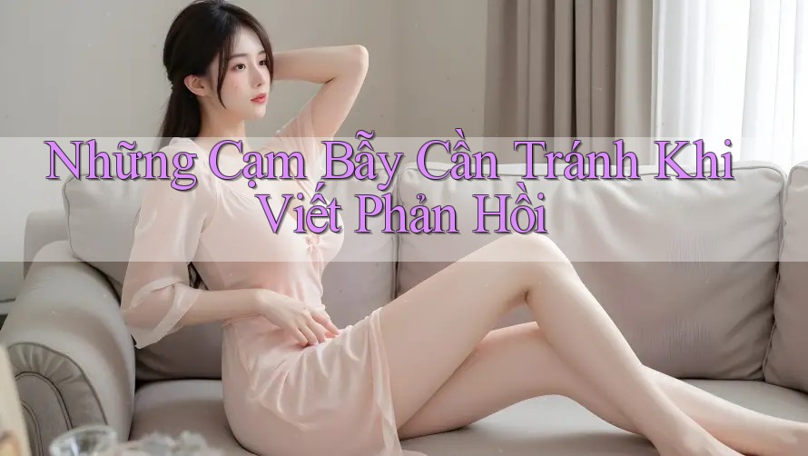 Những Cạm Bẫy Cần Tránh Khi Viết Phản Hồi Những Cạm Bẫy Cần Tránh Khi Viết Phản Hồi