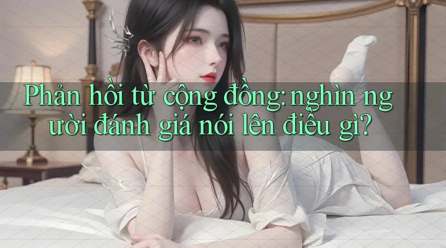 Phản hồi từ cộng đồng: nghìn người đánh giá nói lên điều gì?