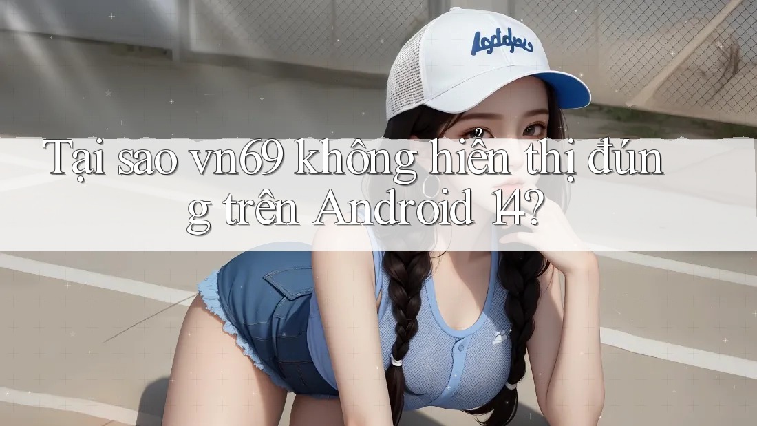 Tại sao vn69 không hiển thị đúng trên Android 14?