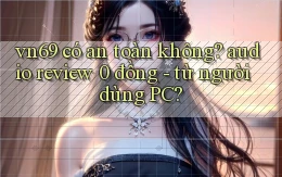 vn69 có an toàn không audio review 0 đồng   từ người dùng PC