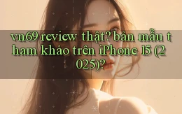 vn69 review thật bản mẫu tham khảo trên iPhone 15 (2025)